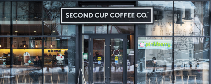 Second Cup Coffee Company entrance